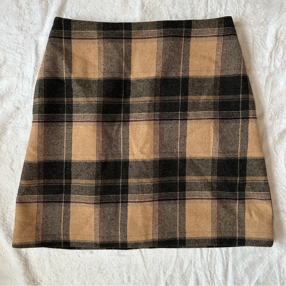Uniqlo Plaid Skirt